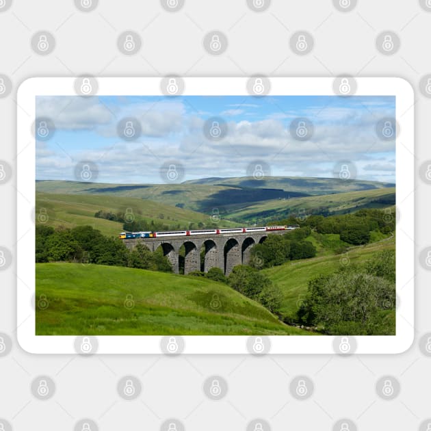 Dent Head Viaduct, Cumbria Sticker by Chris Petty